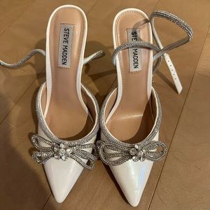 Steve madden heels. worn once inside for my engagement party